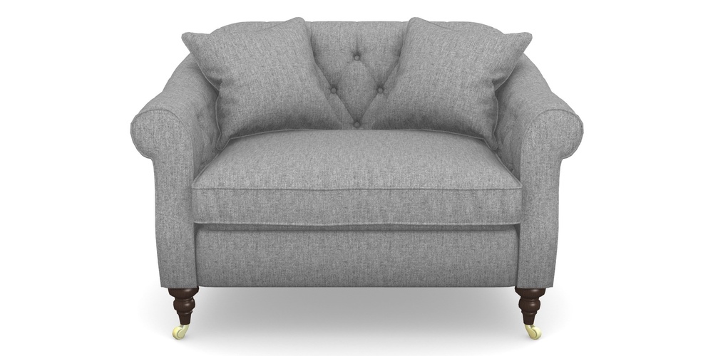Product photograph of Abbotsbury Snuggler In Clever Cotton Mix - Iron from Sofas and Stuff Limited