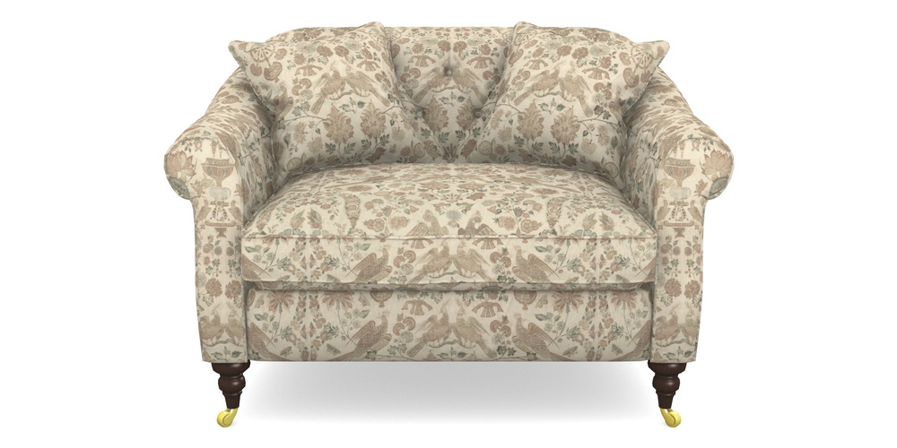 Product photograph of Abbotsbury Snuggler In V A Brompton Collection - Coromandel - Assam Tea from Sofas and Stuff Limited