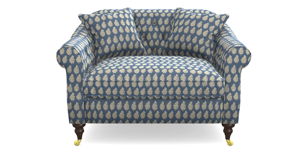 Product photograph of Abbotsbury Snuggler In Cloth 21 - Oak Leaf - Bilberry from Sofas and Stuff Limited