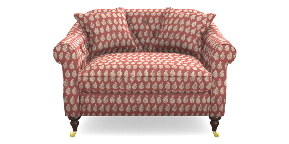 Product photograph of Abbotsbury Snuggler In Cloth 21 - Oak Leaf - Ginger Snap from Sofas and Stuff Limited