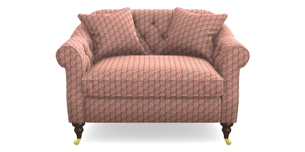 Product photograph of Abbotsbury Snuggler In Cloth 21 - Spring Twig - Ginger Snap from Sofas and Stuff Limited