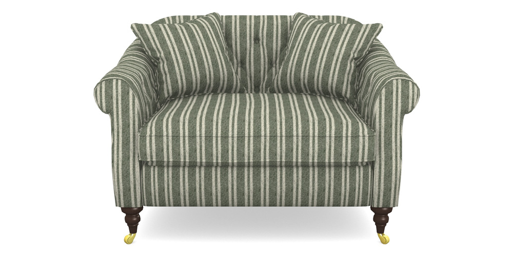 Product photograph of Abbotsbury Snuggler In Cloth 22 - Barcode - Courgette from Sofas and Stuff Limited