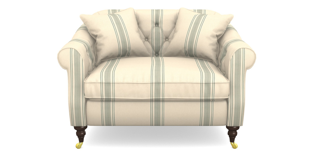 Product photograph of Abbotsbury Snuggler In Cloth 22 - Racing Stripes Cheltenham - Mint from Sofas and Stuff Limited