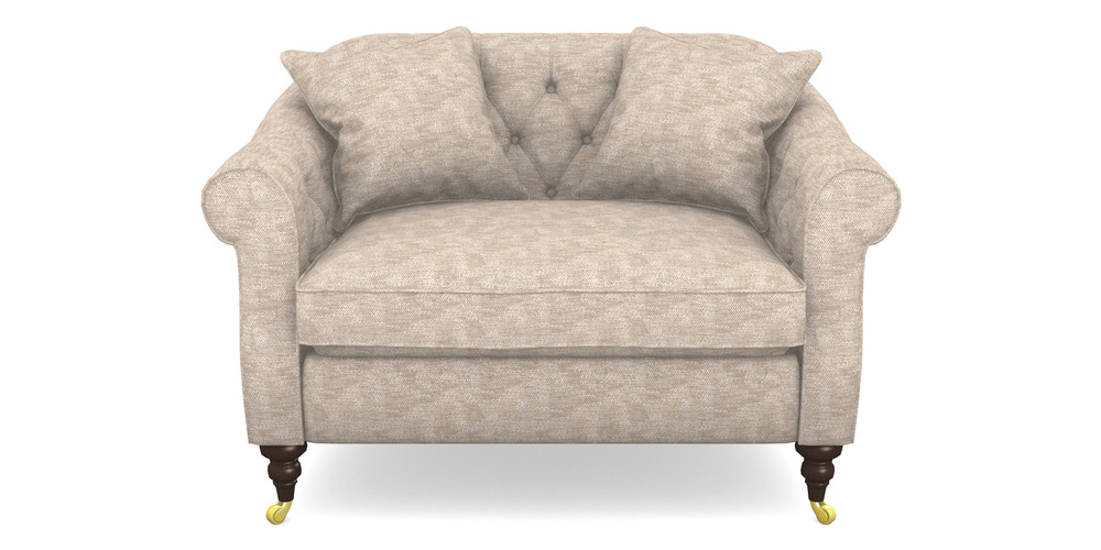 Product photograph of Abbotsbury Snuggler In Cloth 20 - Design 4 - Natural Slub from Sofas and Stuff Limited