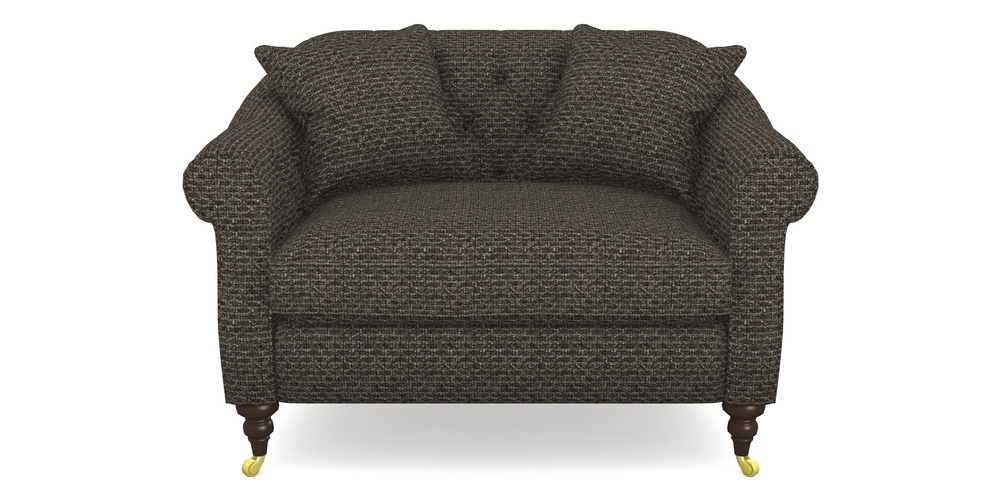 Product photograph of Abbotsbury Snuggler In Cloth 20 - Design 3 - Chestnut Weave from Sofas and Stuff Limited