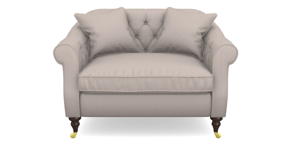 Product photograph of Abbotsbury Snuggler In Eco Washable Cotton - Mink from Sofas and Stuff Limited