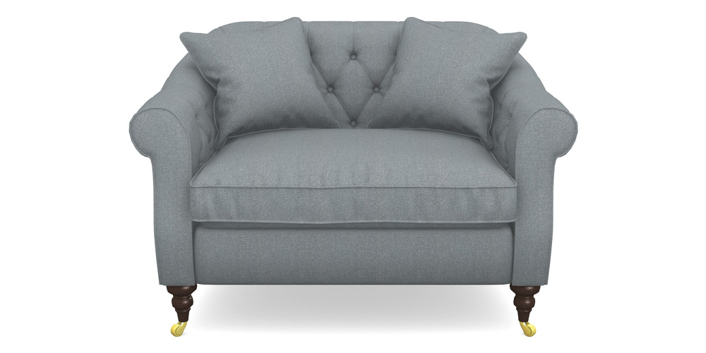 Product photograph of Abbotsbury Snuggler In Eco Washable Cotton - Pebble from Sofas and Stuff Limited