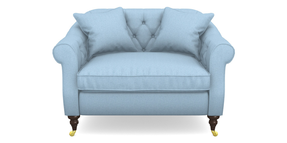 Product photograph of Abbotsbury Snuggler In Eco Washable Cotton - Sky from Sofas and Stuff Limited