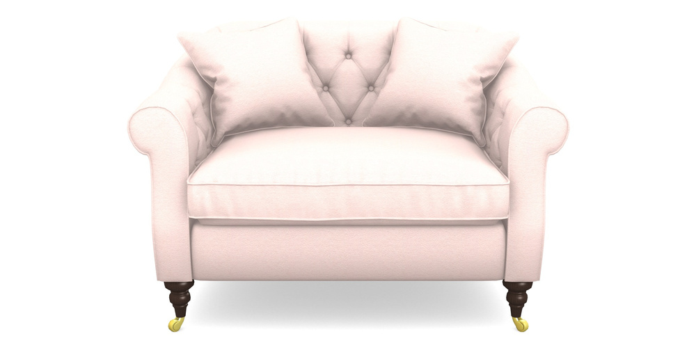 Product photograph of Abbotsbury Snuggler In Eco Washable Cotton - Sugar from Sofas and Stuff Limited