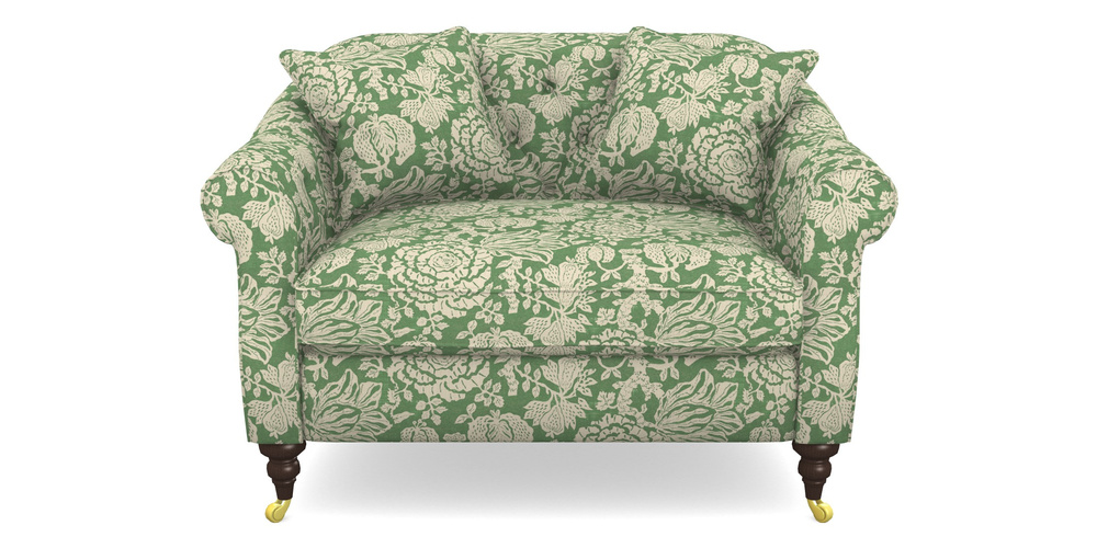 Product photograph of Abbotsbury Snuggler In V A Brompton Collection - Flowering Kale - Basil from Sofas and Stuff Limited