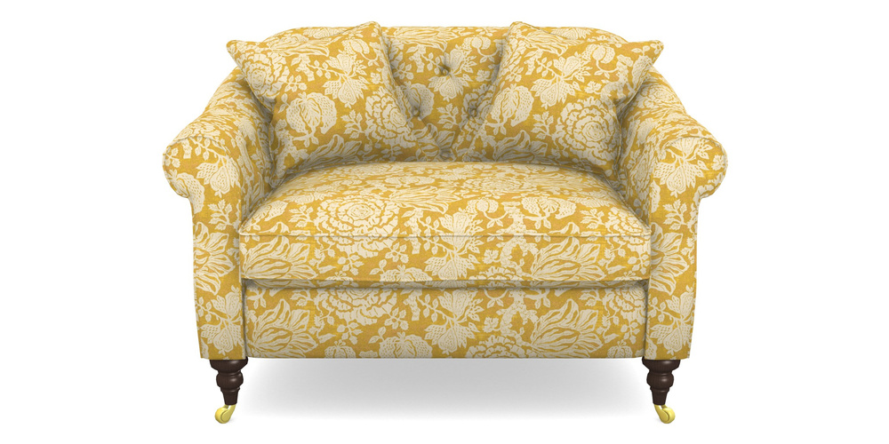 Product photograph of Abbotsbury Snuggler In V A Brompton Collection - Flowering Kale - Corn from Sofas and Stuff Limited