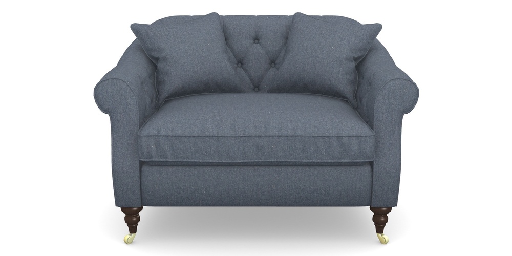 Product photograph of Abbotsbury Snuggler In House Wool - Navy from Sofas and Stuff Limited