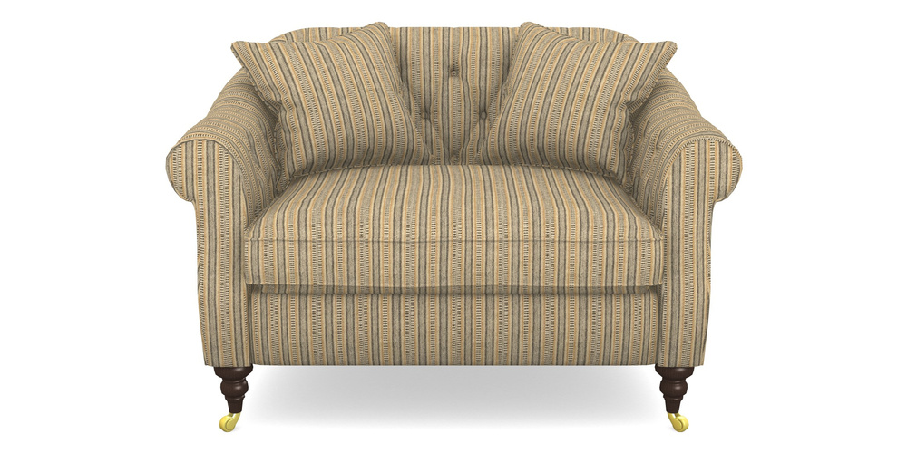 Product photograph of Abbotsbury Snuggler In Cloth 22 Weaves - North Cascades - Amber from Sofas and Stuff Limited