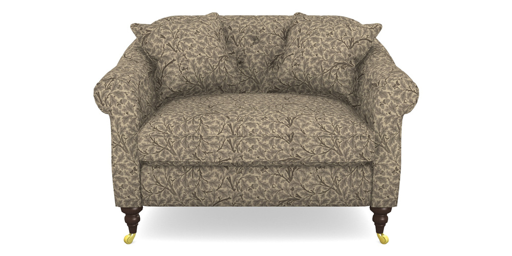 Product photograph of Abbotsbury Snuggler In V A Drawn From Nature Collection - Oak Tree - Brown from Sofas and Stuff Limited