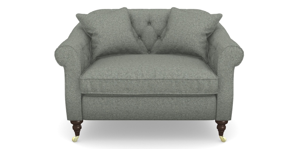 Product photograph of Abbotsbury Snuggler In Soft Wool - Wolf from Sofas and Stuff Limited