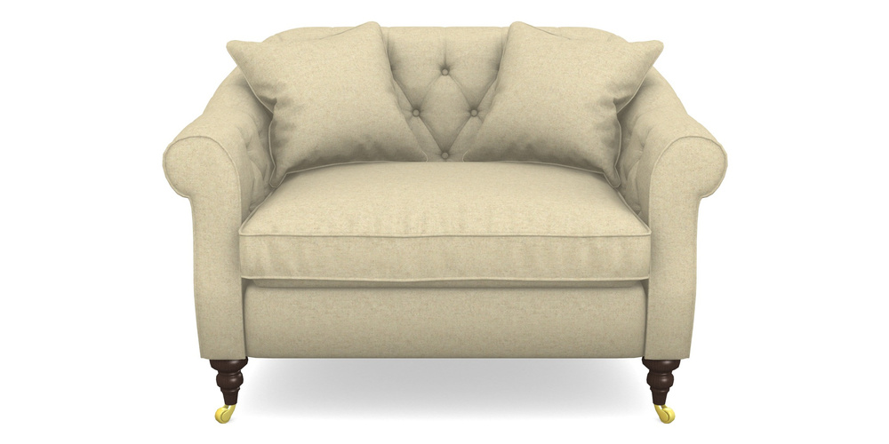 Product photograph of Abbotsbury Snuggler In Soft Wool - Wisp from Sofas and Stuff Limited