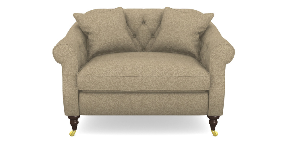 Product photograph of Abbotsbury Snuggler In V A Drawn From Nature Collection - Willow - Natural from Sofas and Stuff Limited