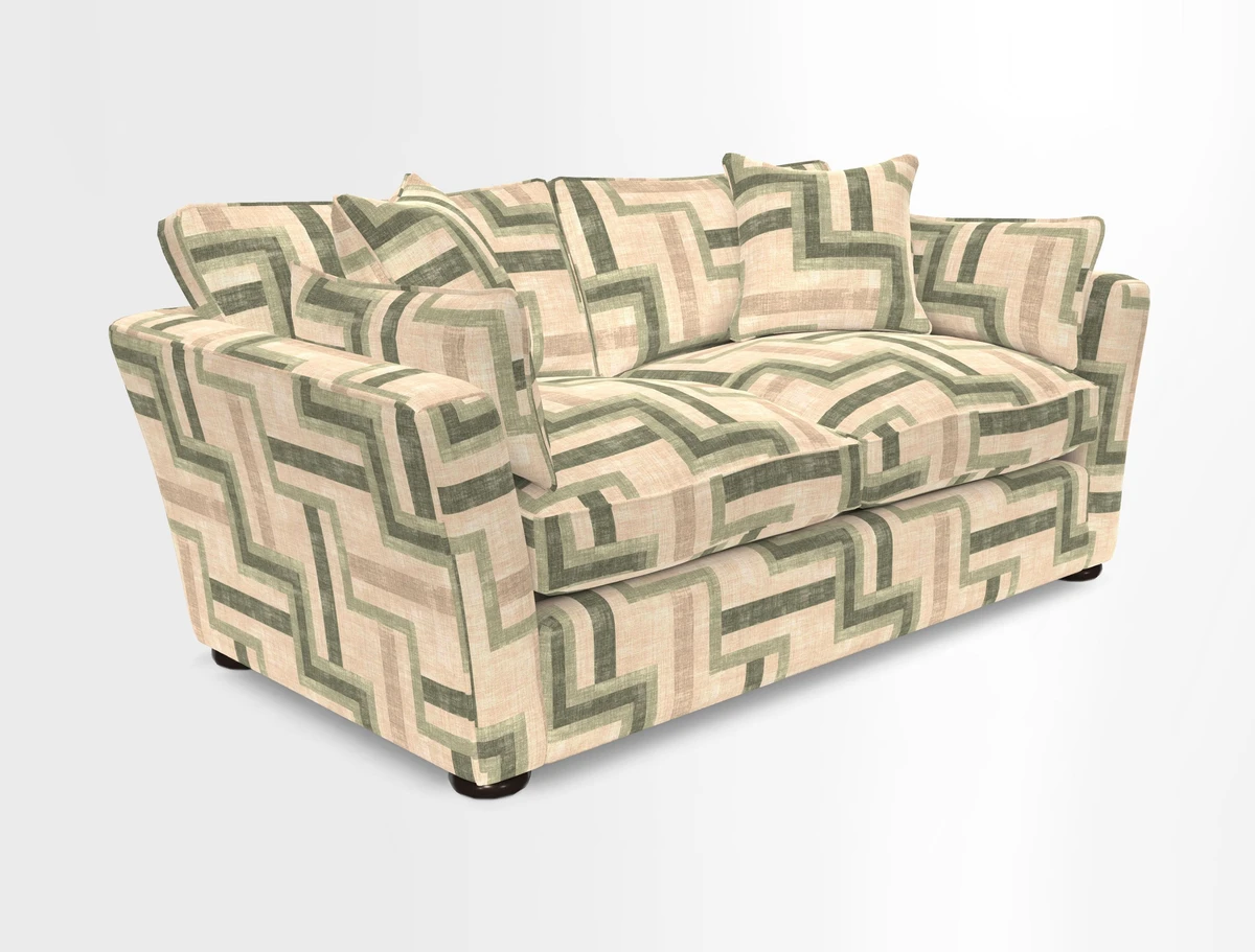 Aldeburgh Sofa Bed in Romo Linara Spice 