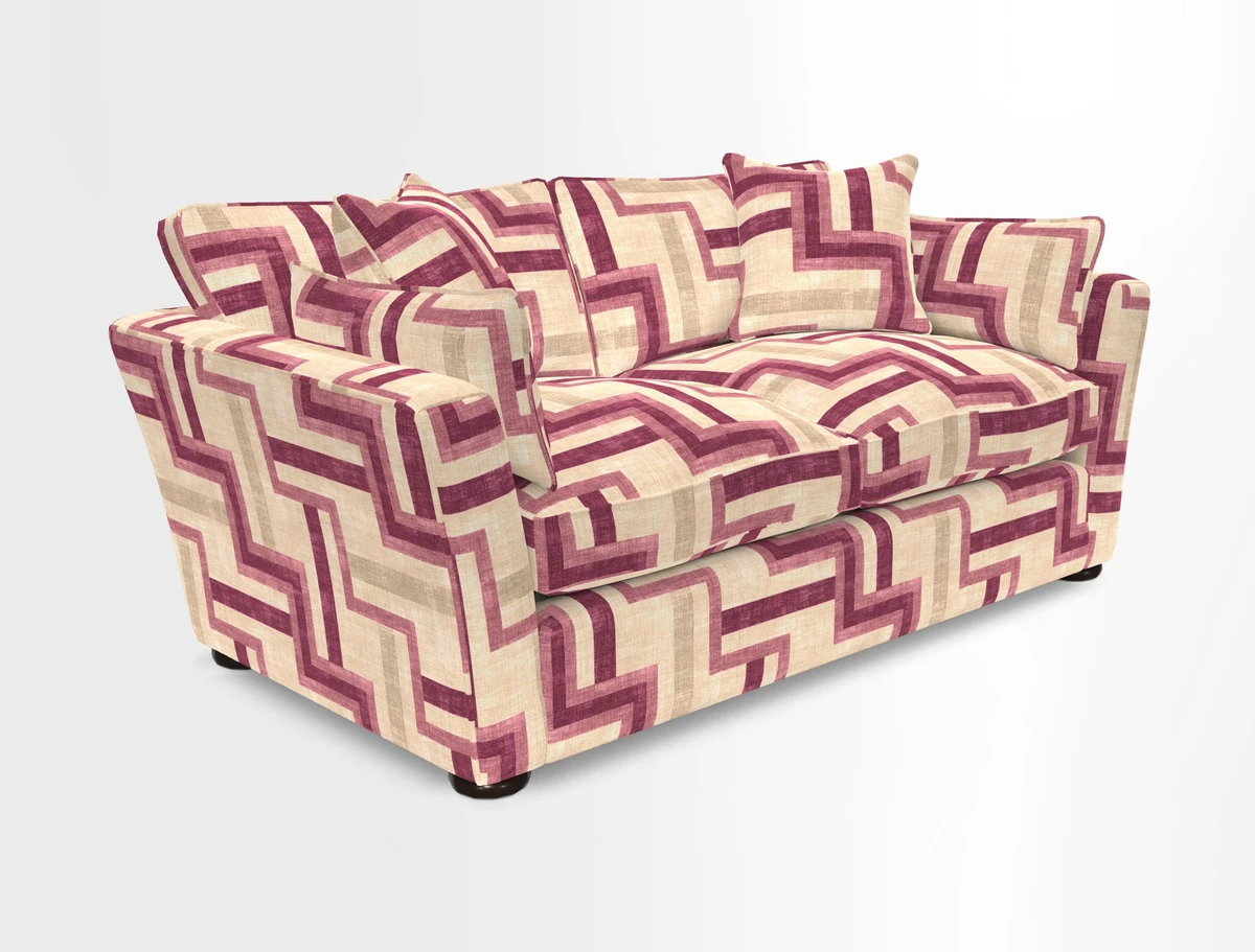 Aldeburgh Sofa Bed in Romo Linara Spice 