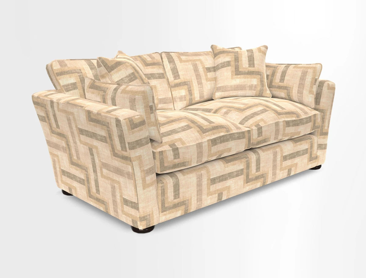 Aldeburgh Sofa Bed in Romo Linara Spice 