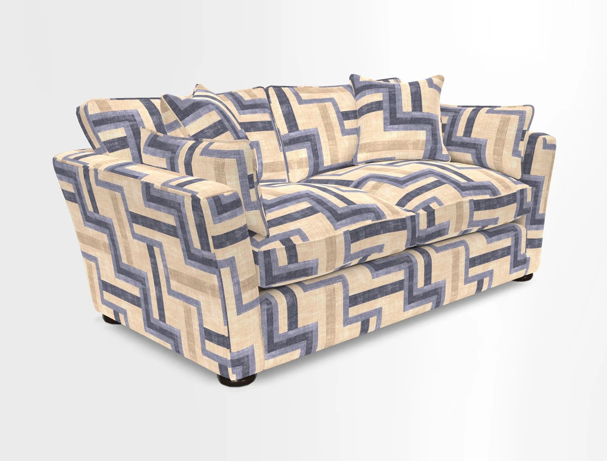 Aldeburgh Sofa Bed in Romo Linara Spice 