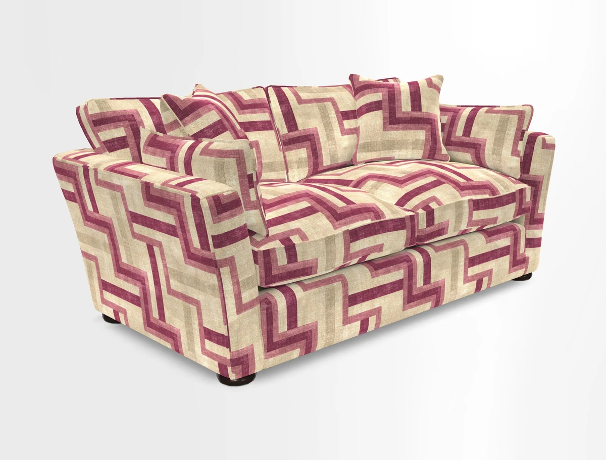 Aldeburgh Sofa Bed in Romo Linara Spice 