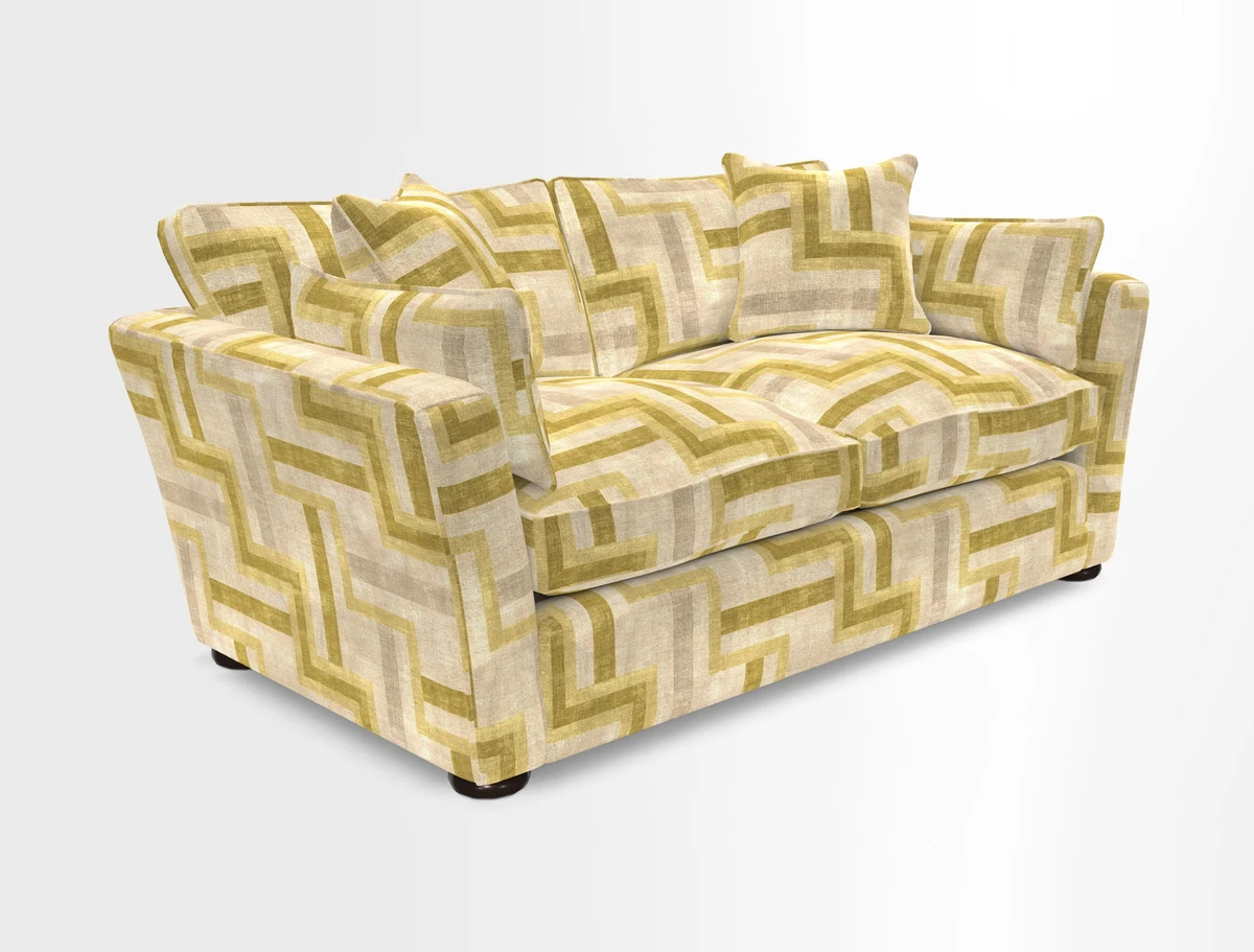 Aldeburgh Sofa Bed in Romo Linara Spice 