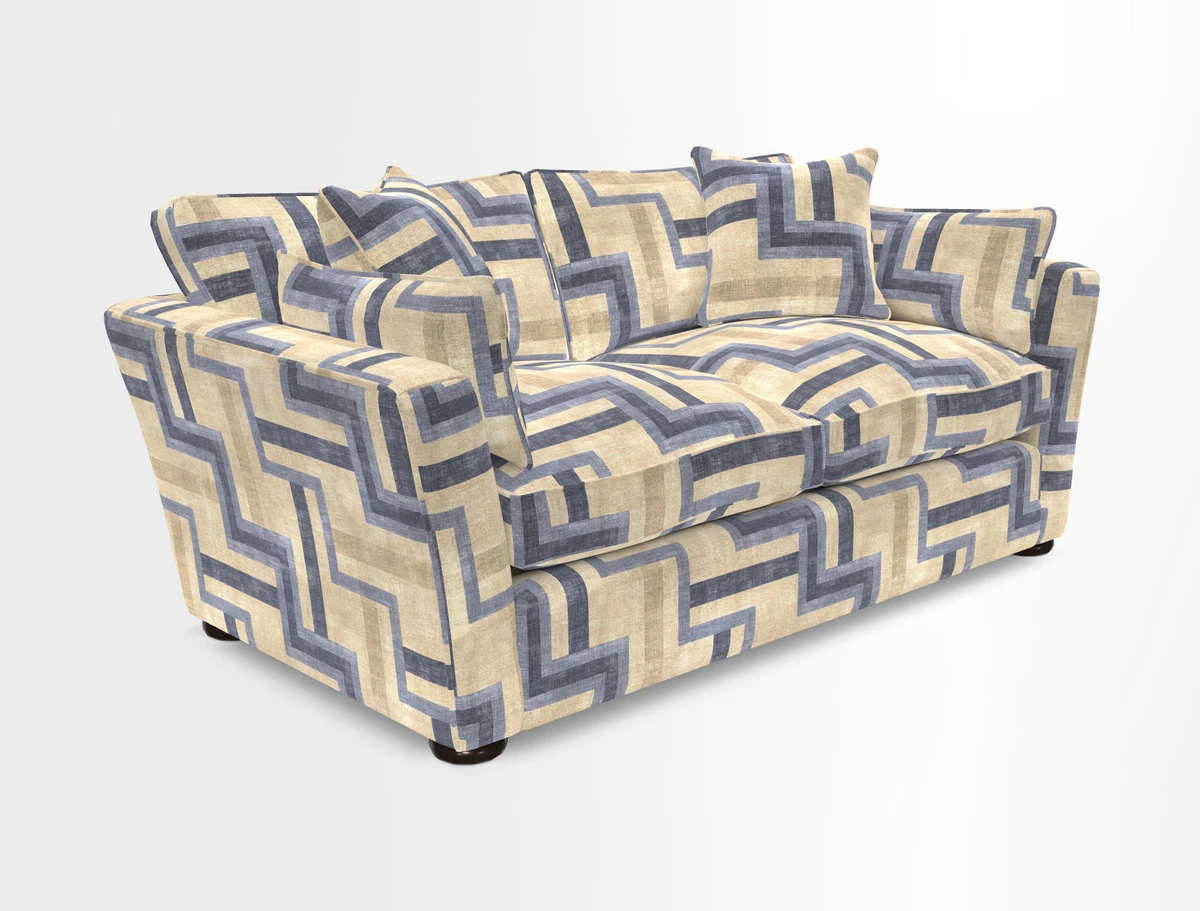 Aldeburgh Sofa Bed in Romo Linara Spice 