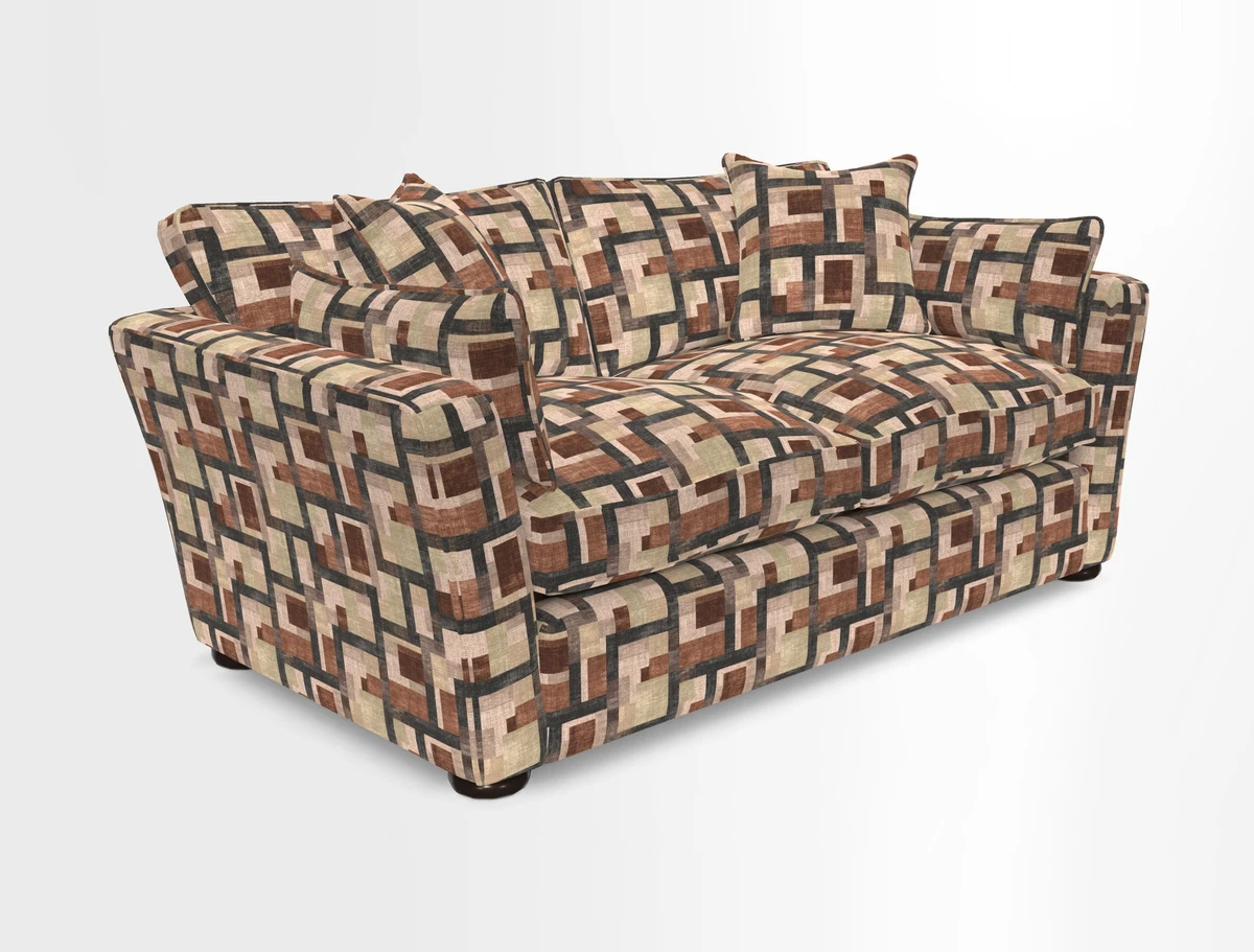 Aldeburgh Sofa Bed in Romo Linara Spice 
