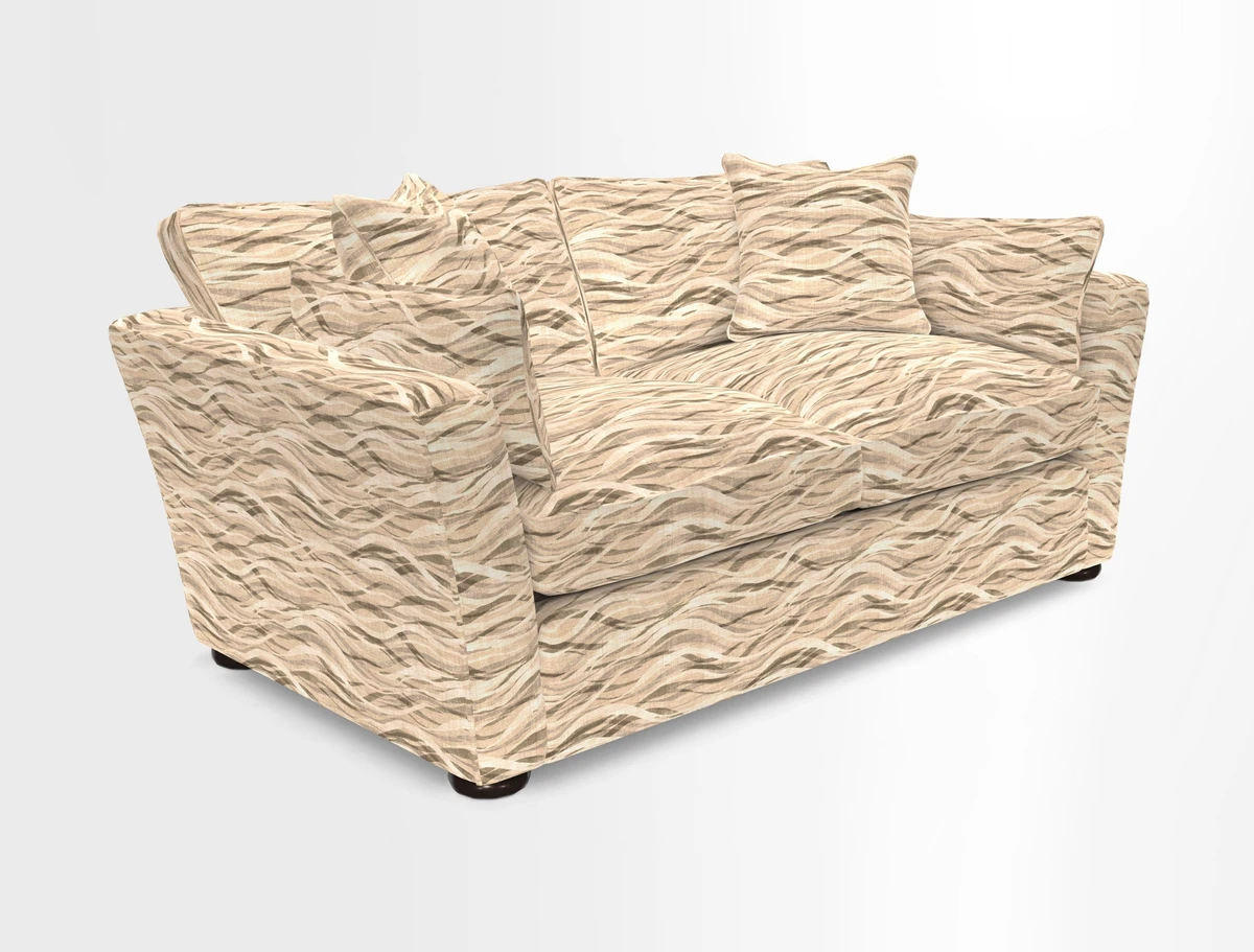 Aldeburgh Sofa Bed in Romo Linara Spice 