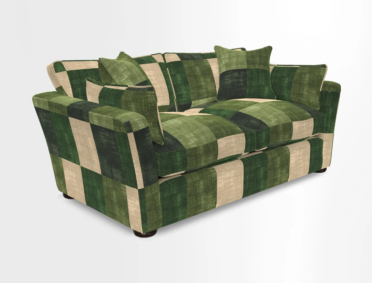 Aldeburgh Sofa Bed in Romo Linara Spice 