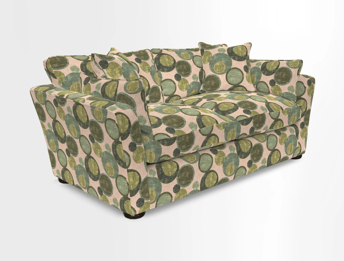 Aldeburgh Sofa Bed in Romo Linara Spice 