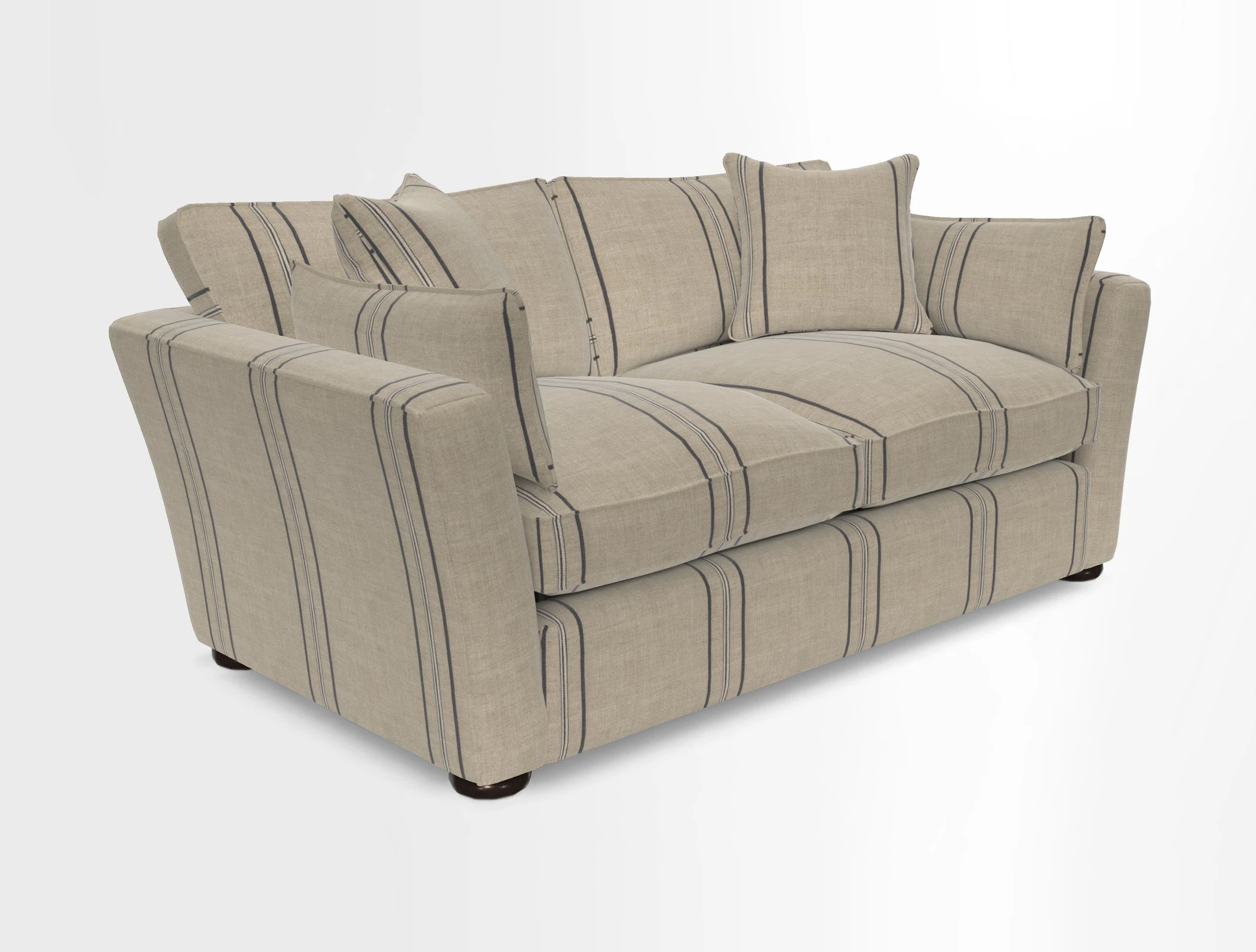 Aldeburgh Sofa Bed in Romo Linara Spice 
