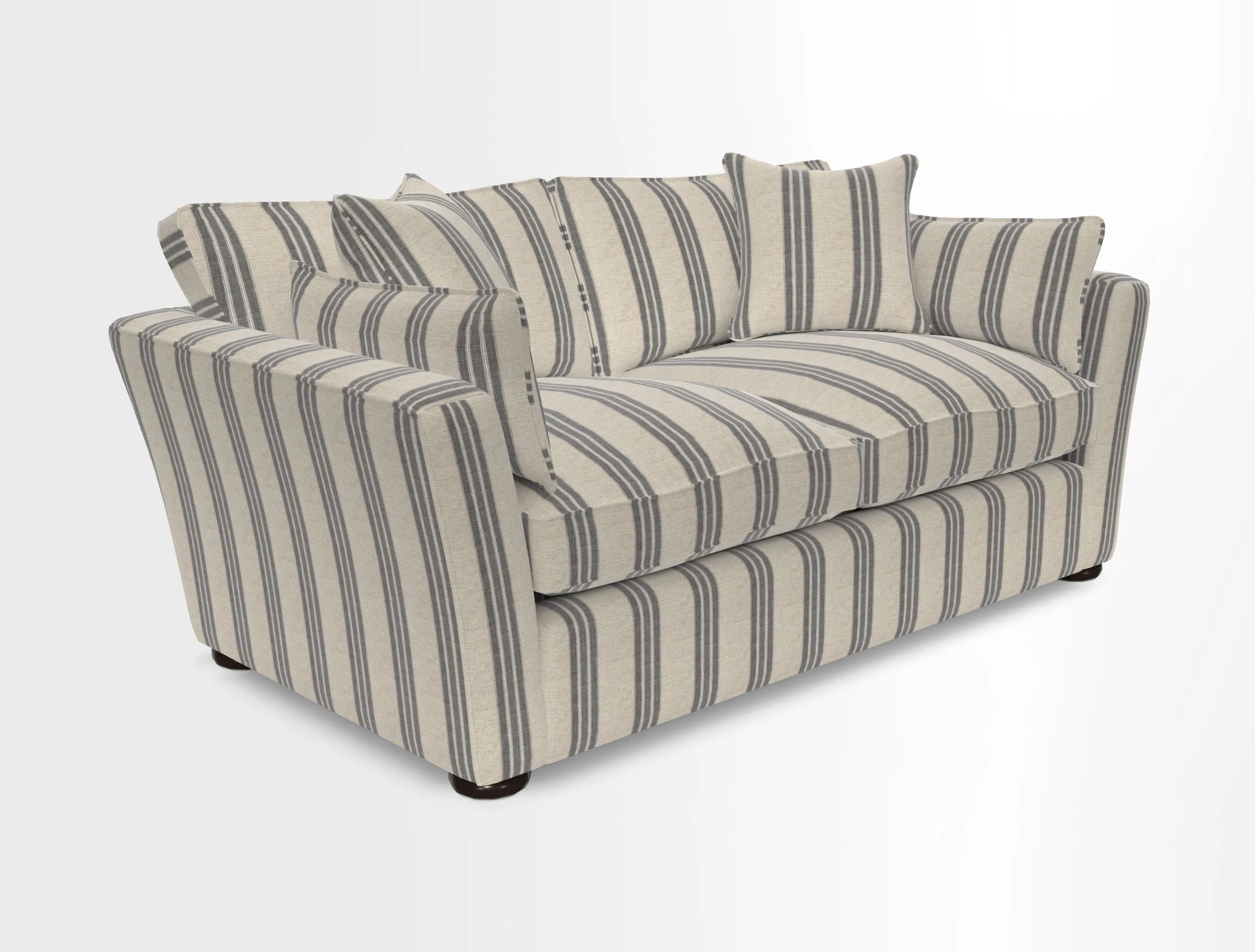 Aldeburgh Sofa Bed in Romo Linara Spice 