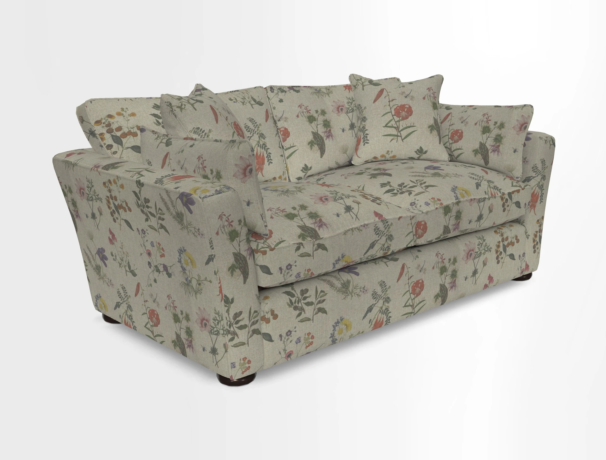 Aldeburgh Sofa Bed in Romo Linara Spice 