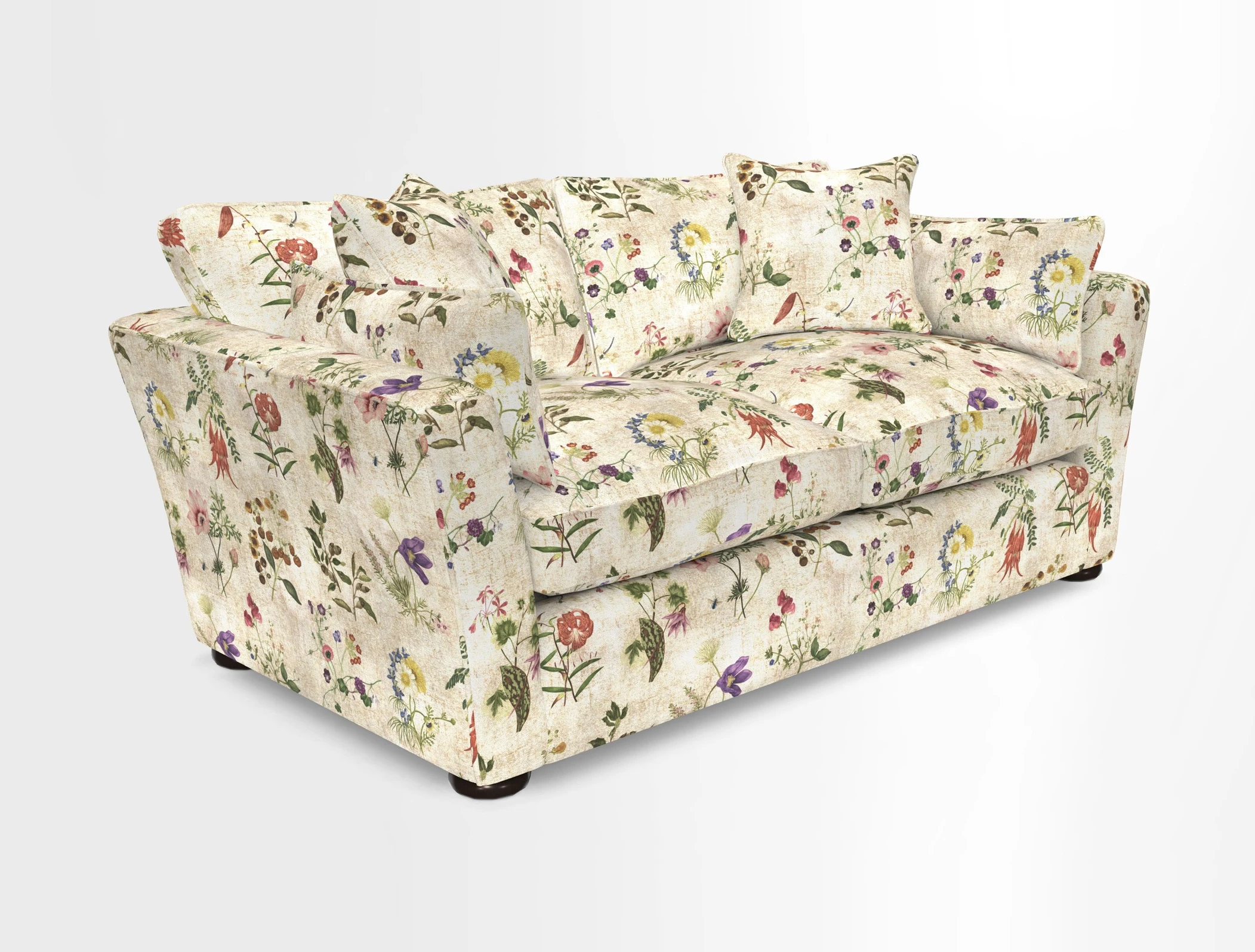 Aldeburgh Sofa Bed in Romo Linara Spice 