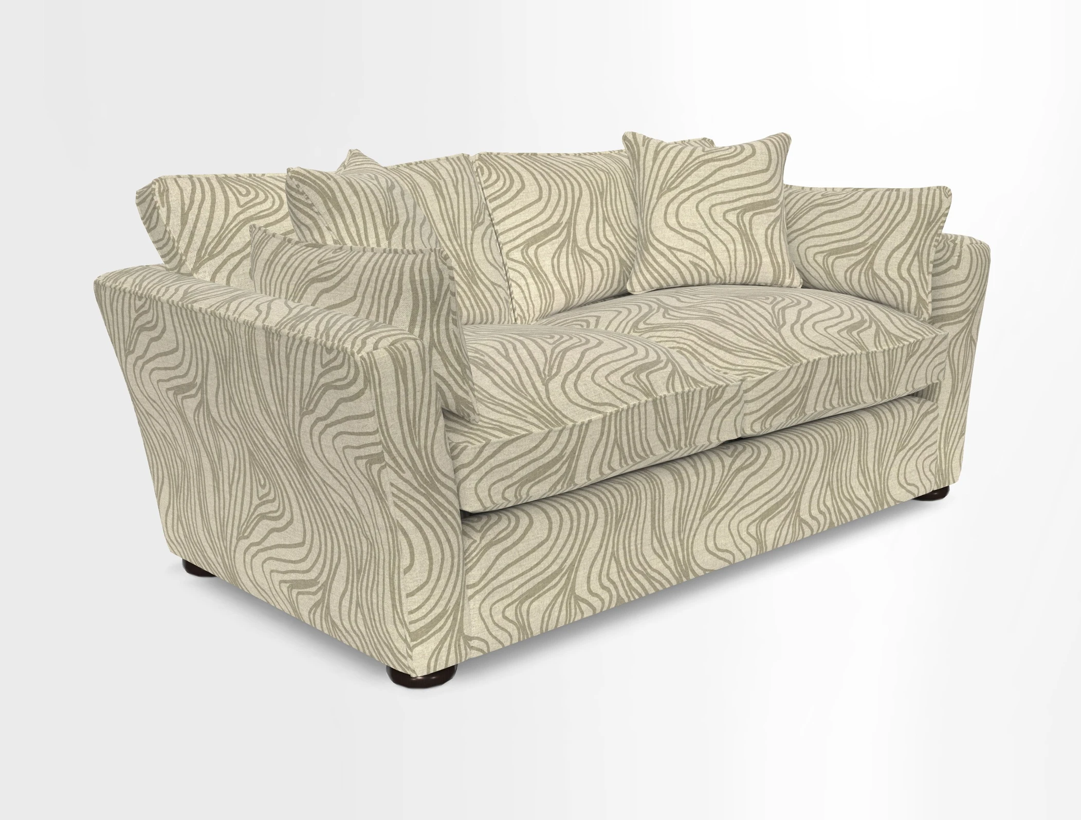 Aldeburgh Sofa Bed in Romo Linara Spice 