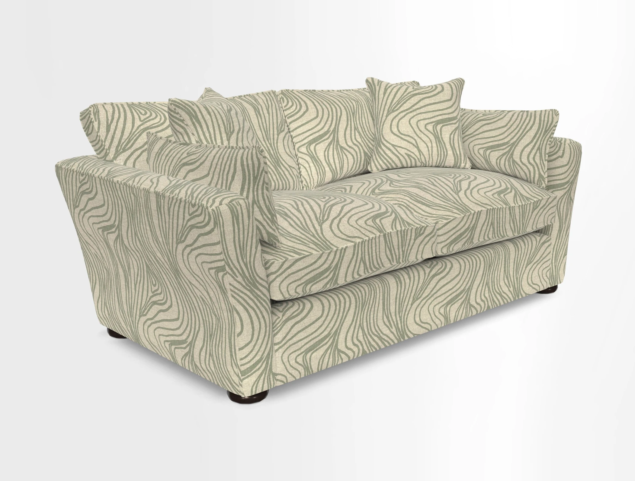 Aldeburgh Sofa Bed in Romo Linara Spice 
