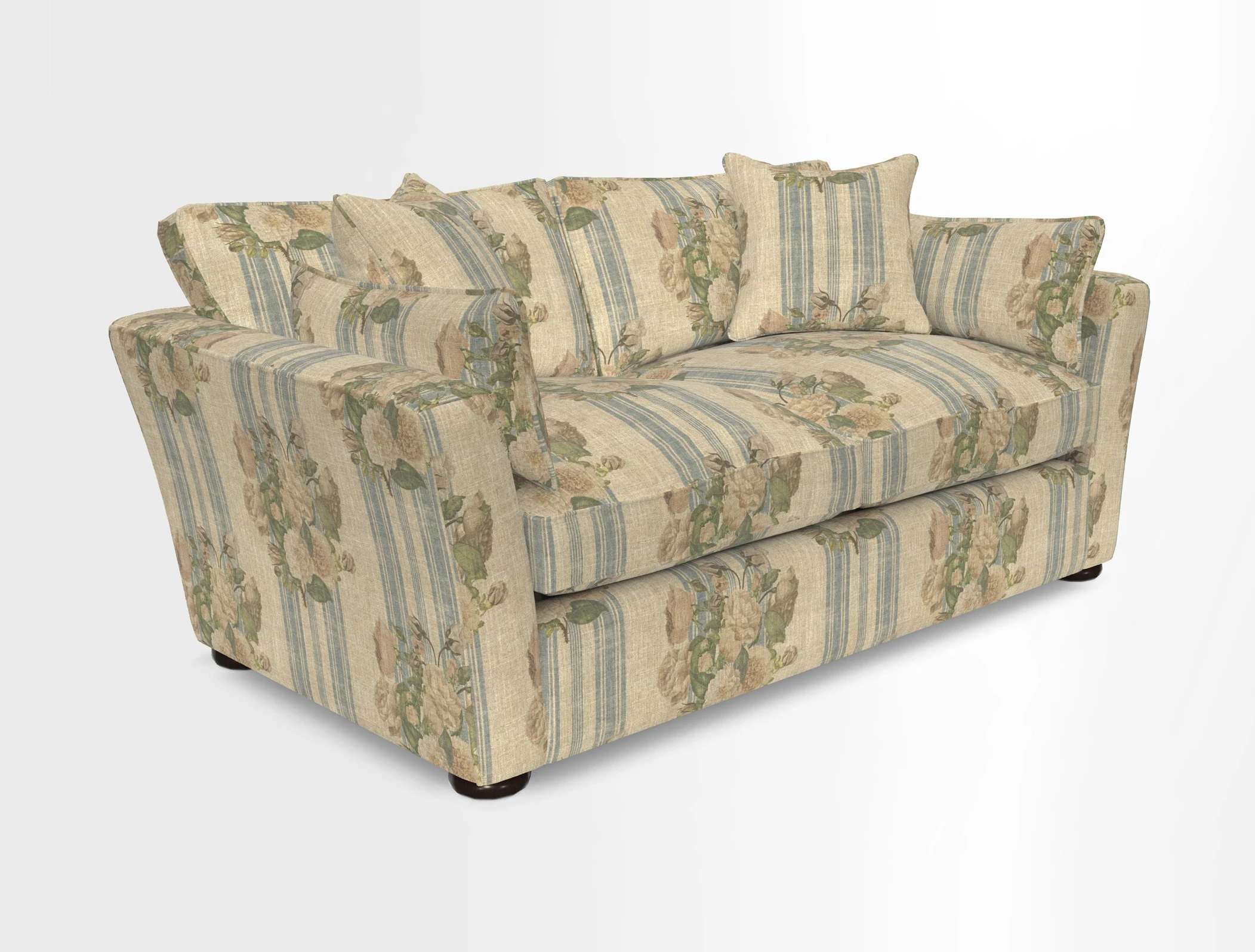 Aldeburgh Sofa Bed in Romo Linara Spice 