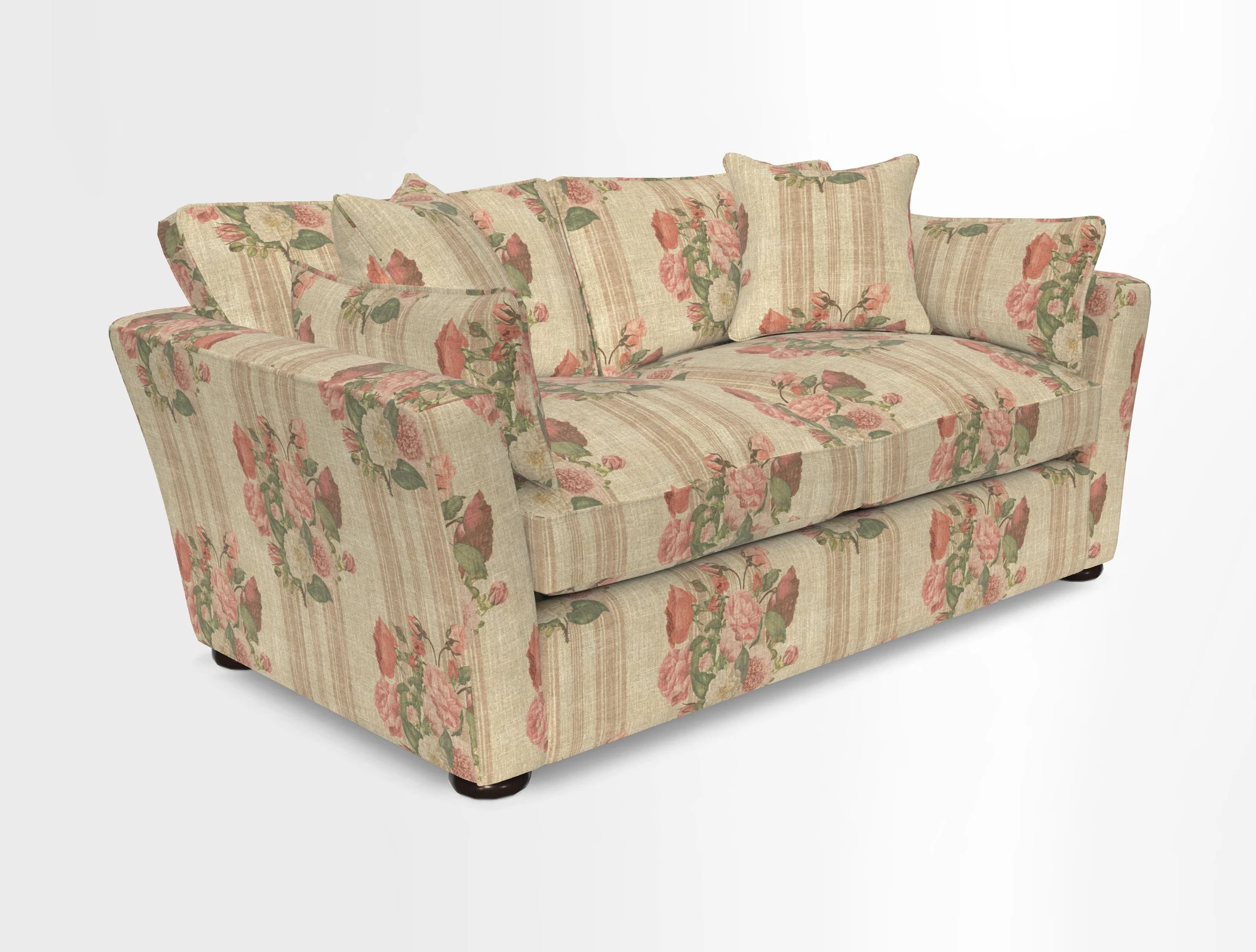 Aldeburgh Sofa Bed in Romo Linara Spice 