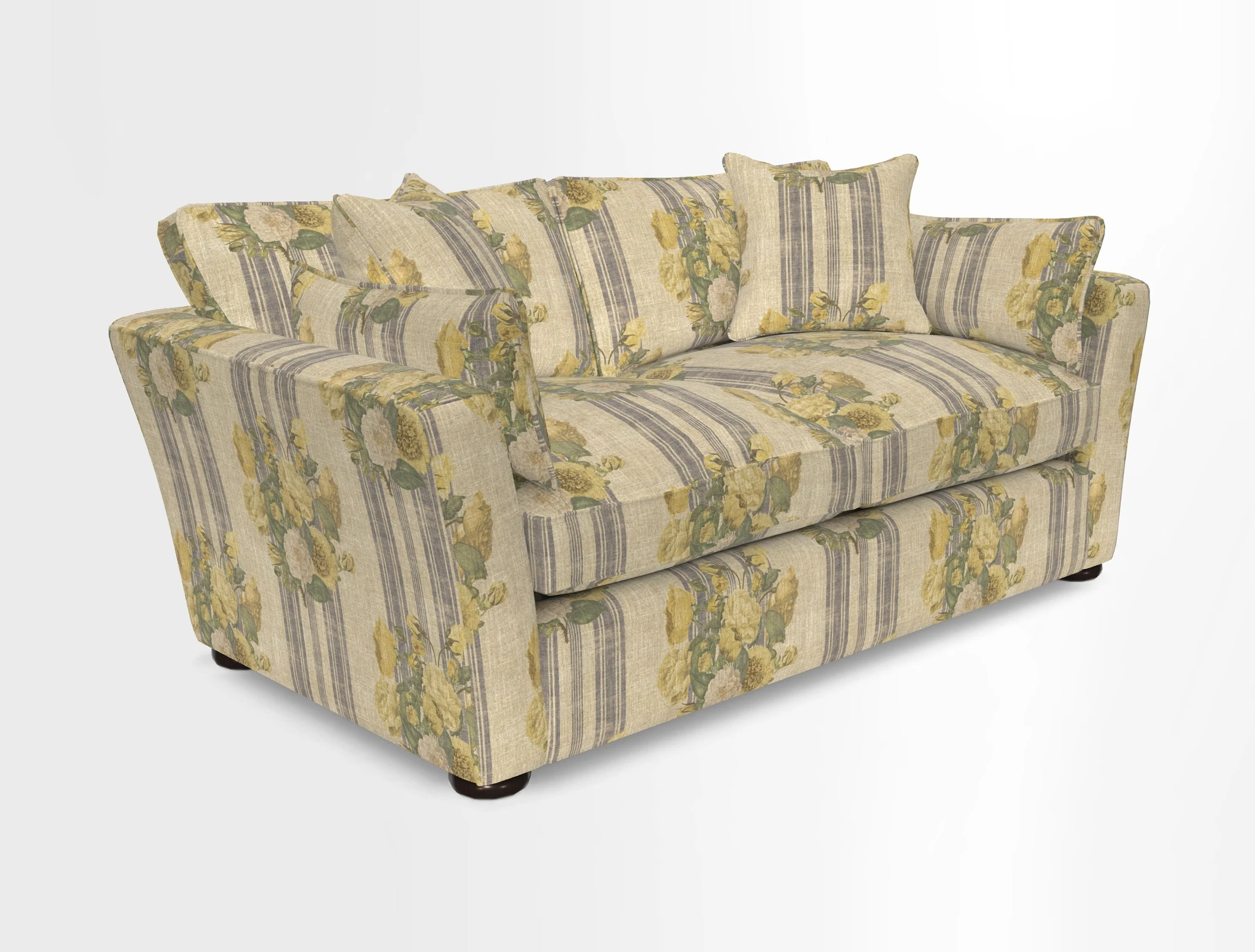 Aldeburgh Sofa Bed in Romo Linara Spice 