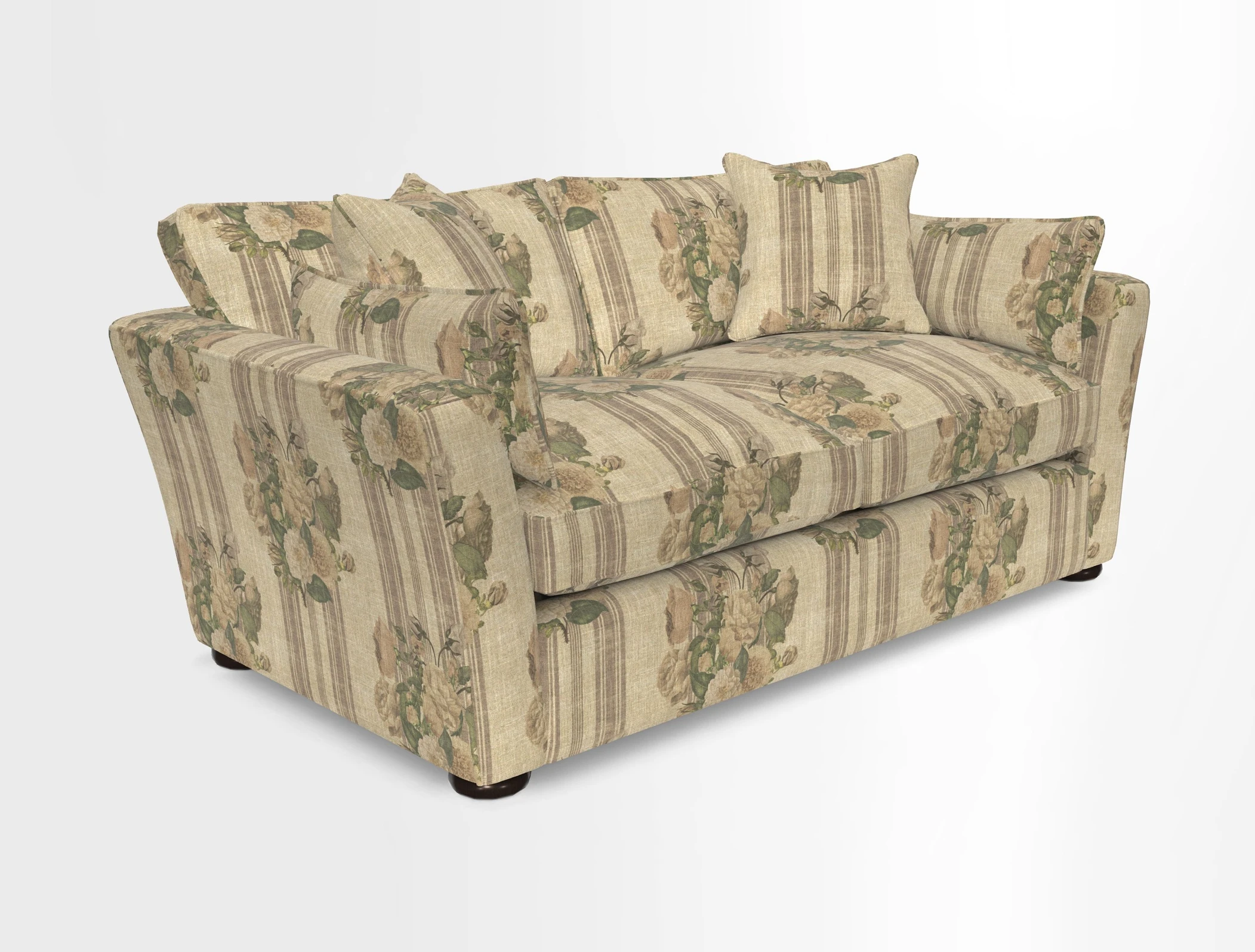 Aldeburgh Sofa Bed in Romo Linara Spice 