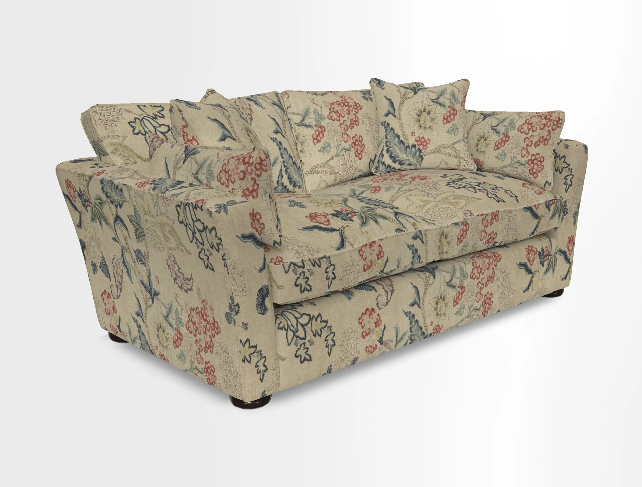 Aldeburgh Sofa Bed in Romo Linara Spice 