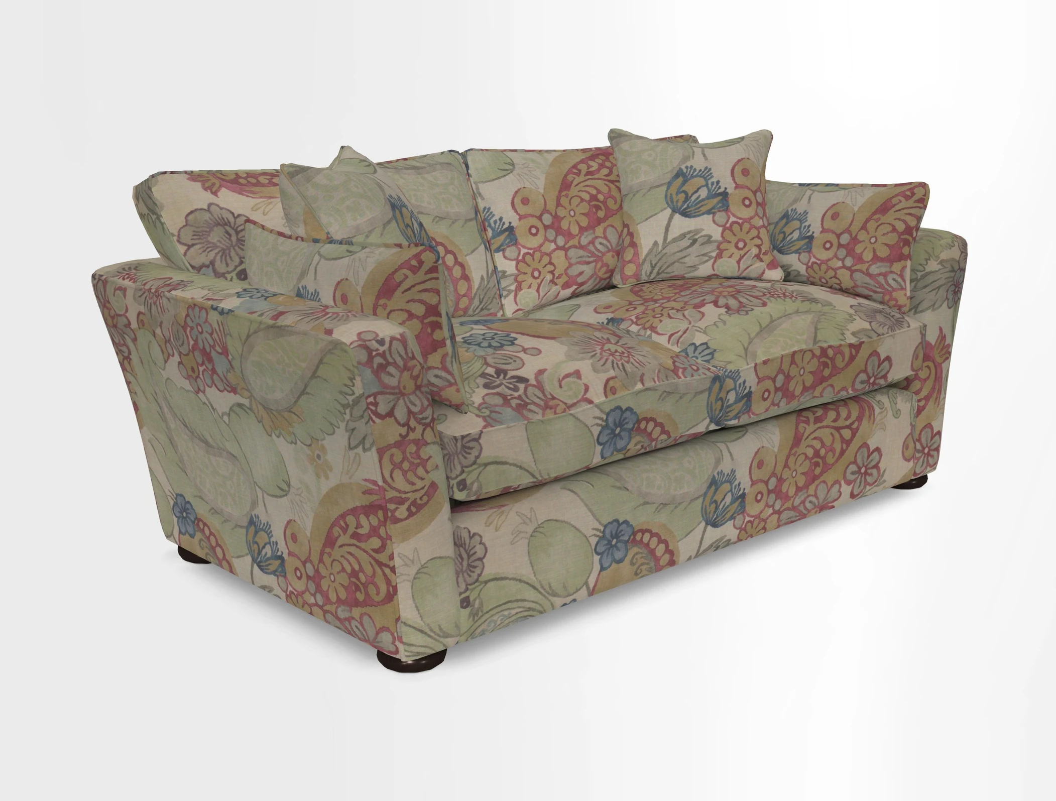 Aldeburgh Sofa Bed in Romo Linara Spice 