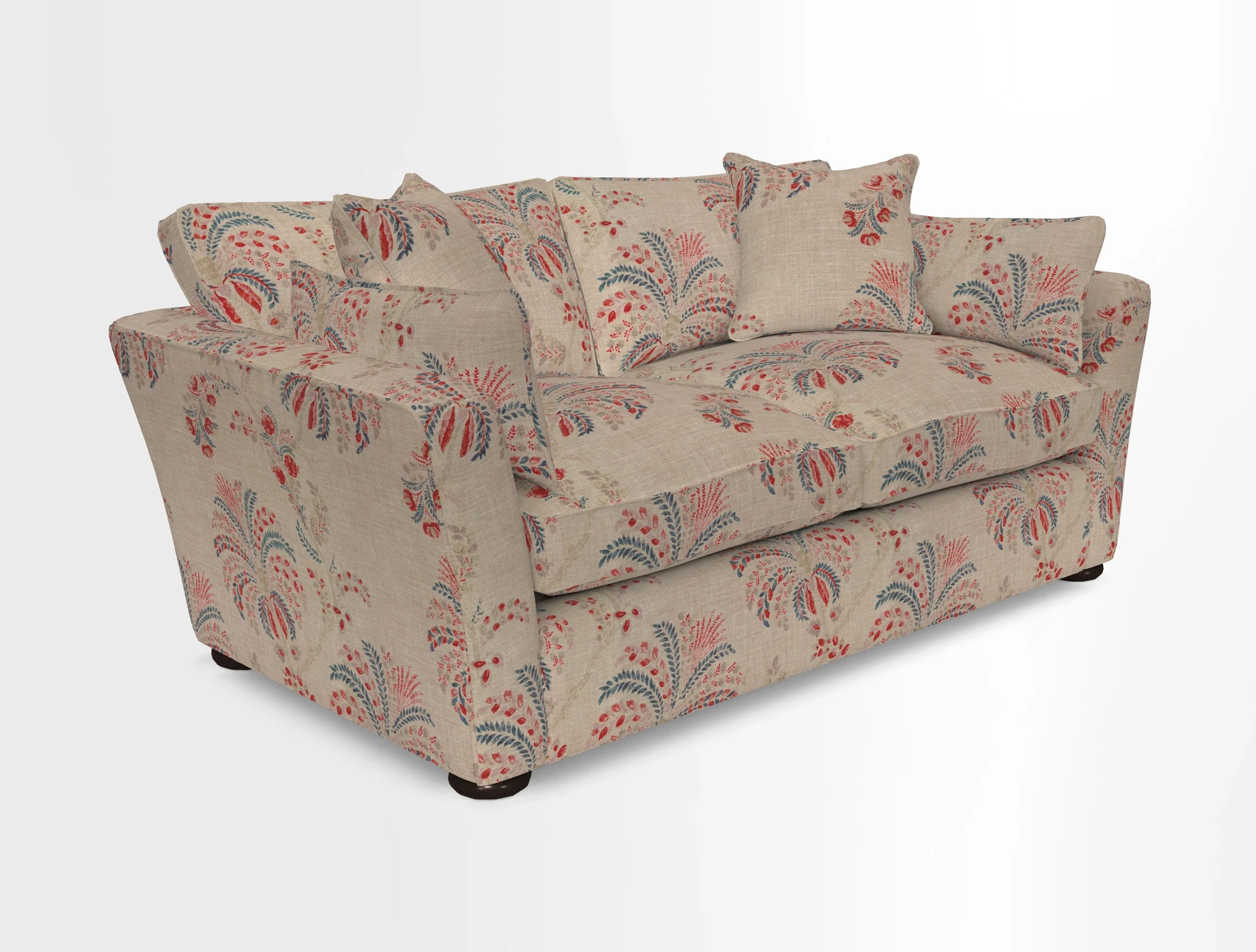 Aldeburgh Sofa Bed in Romo Linara Spice 