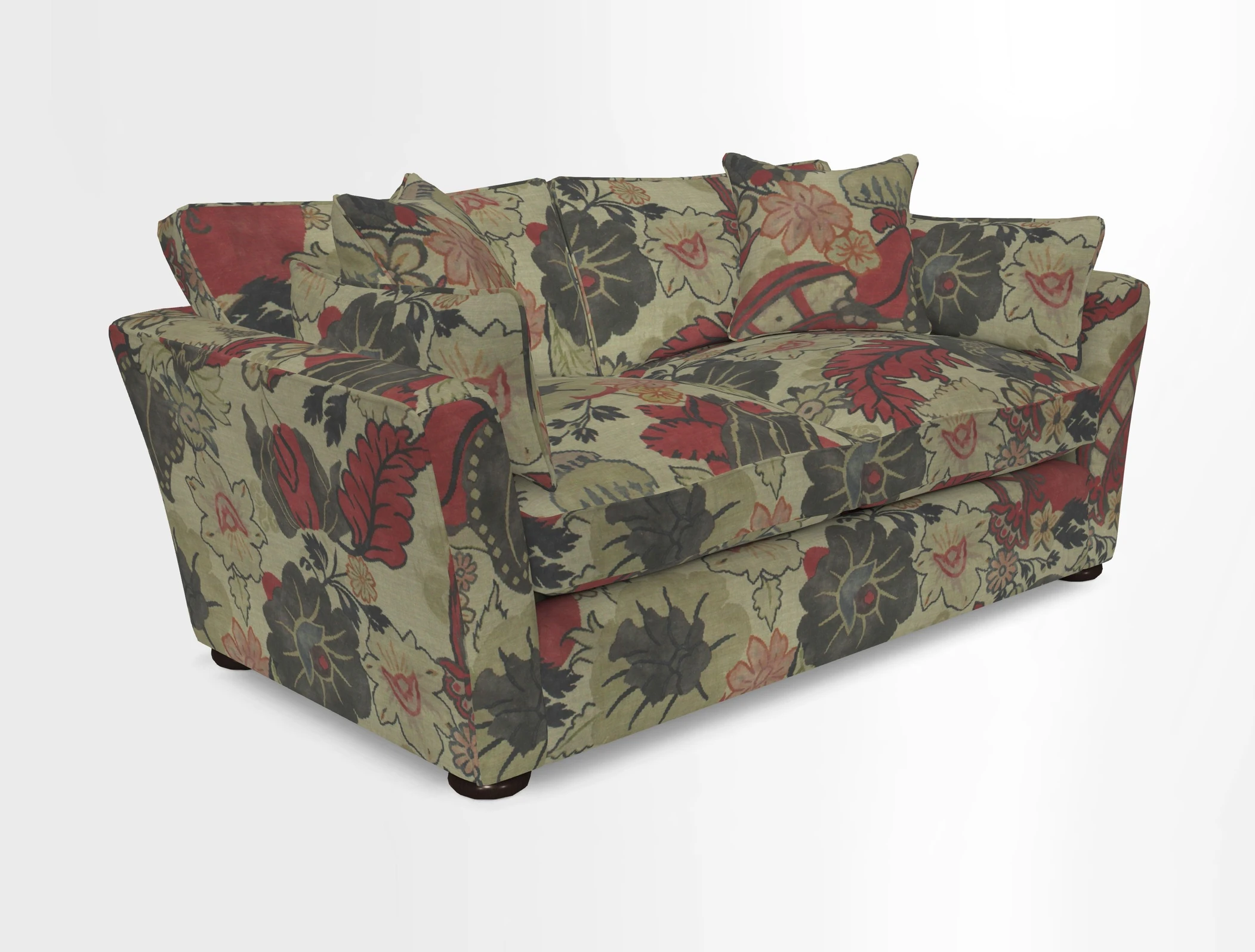 Aldeburgh Sofa Bed in Romo Linara Spice 