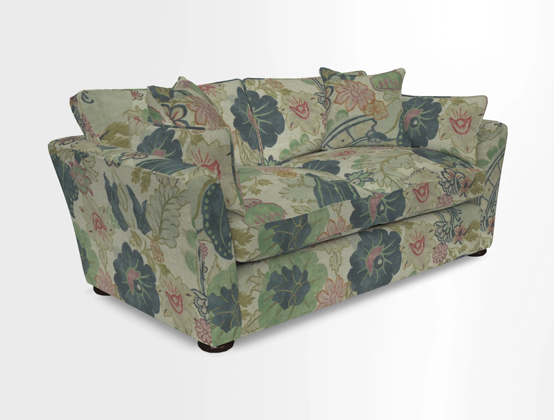Aldeburgh Sofa Bed in Romo Linara Spice 