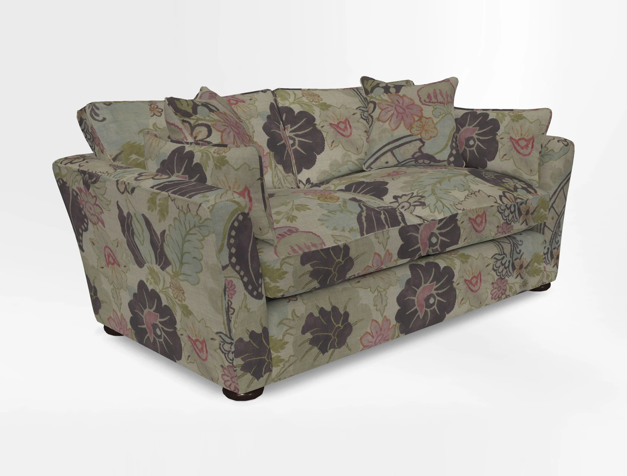 Aldeburgh Sofa Bed in Romo Linara Spice 