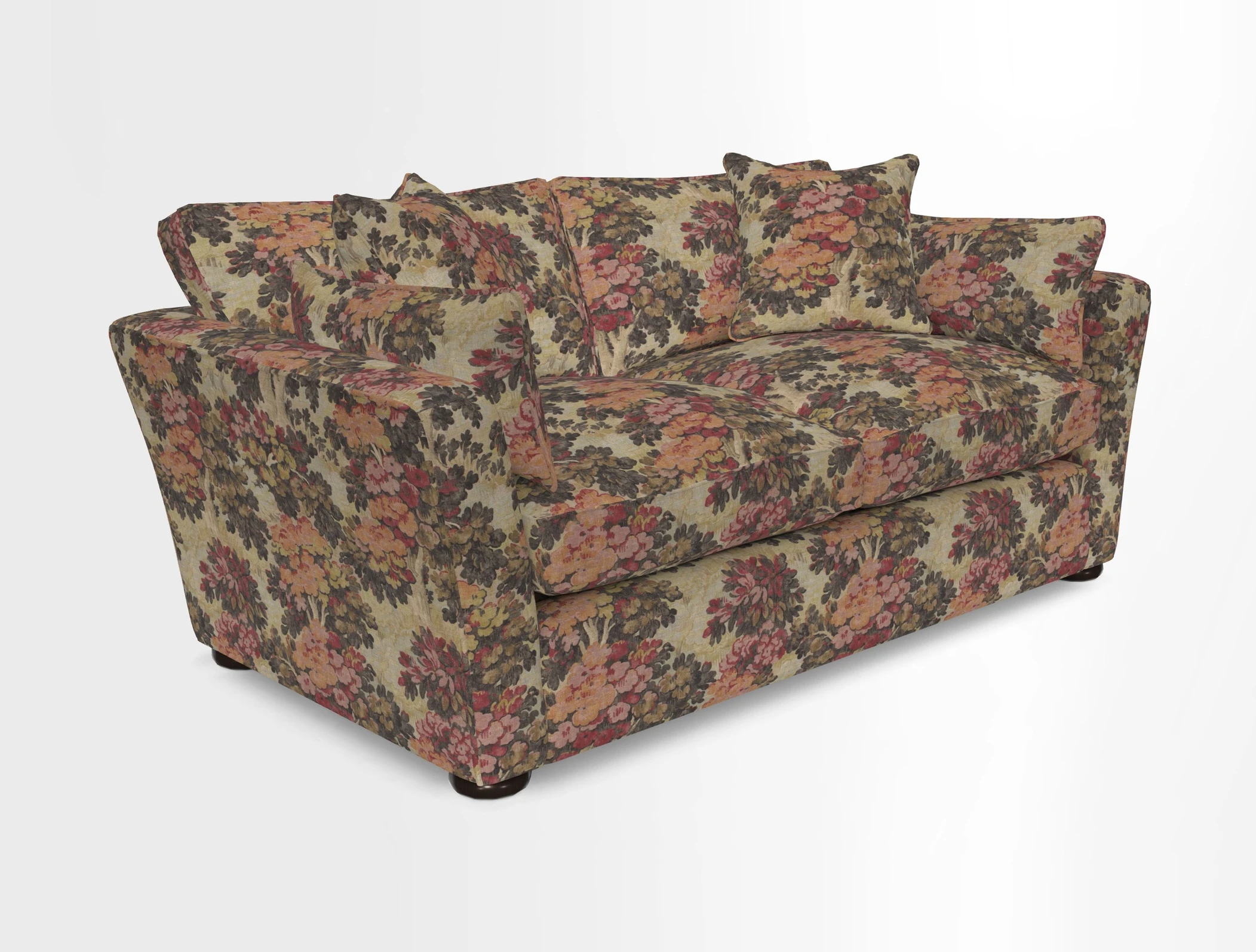 Aldeburgh Sofa Bed in Romo Linara Spice 