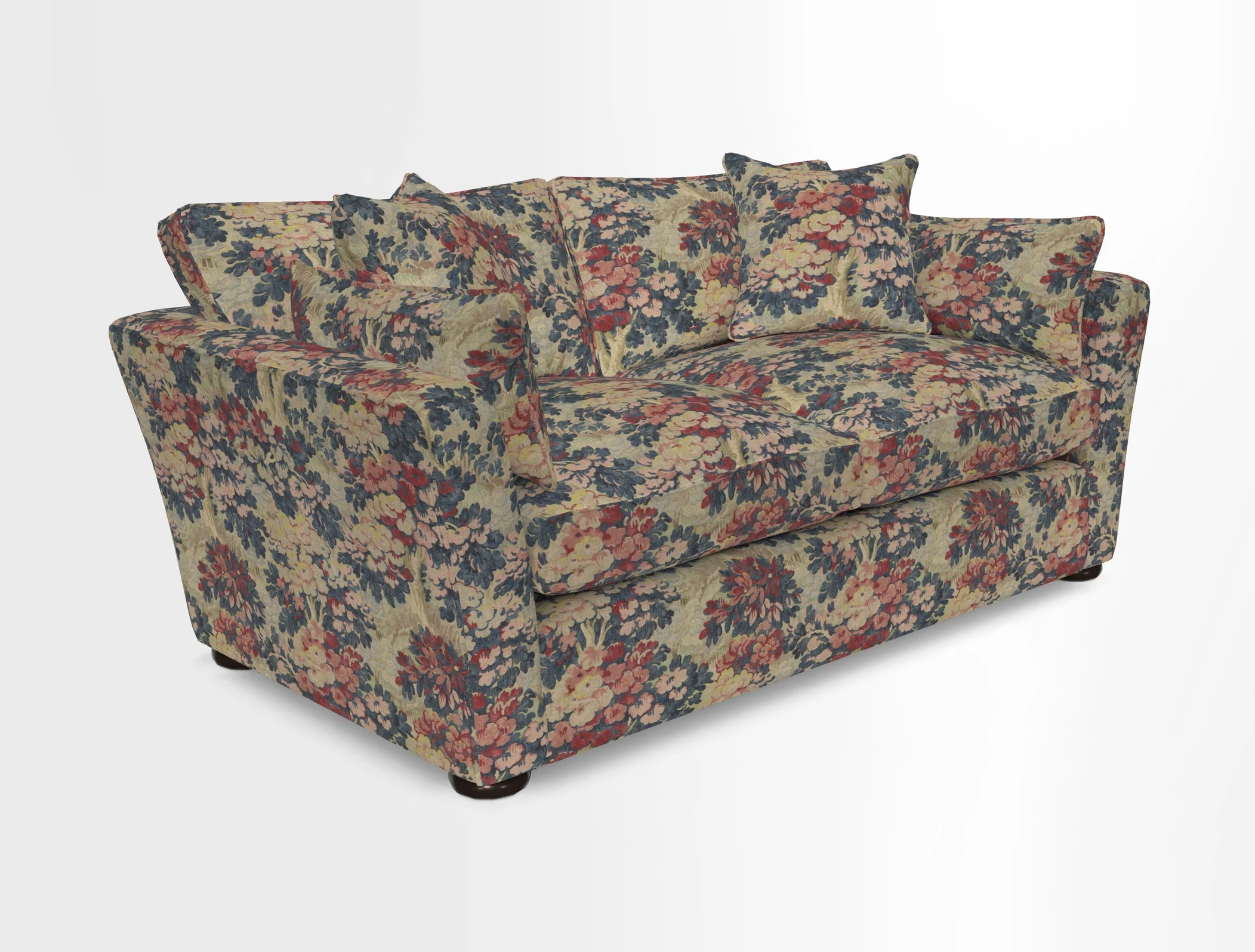 Aldeburgh Sofa Bed in Romo Linara Spice 